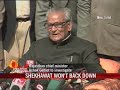Advani leadership under Shekhawat fire