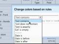 How to Use Google Documents : Changing Spreadsheet Colors in Google Documents