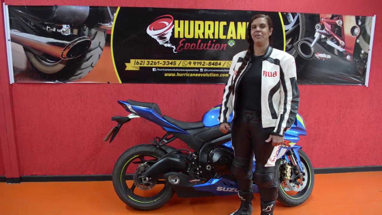 Capa do vídeo  Escapamento Hurrimade Evolution Suzuki GSX-R 1000 2014 a 2017