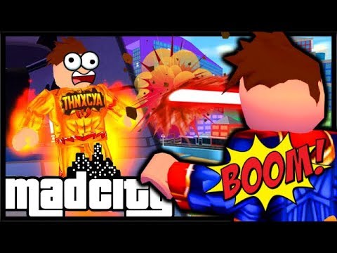 How To Get Super Hero Power As A Criminal Mad City Roblox Minecraftvideos Tv