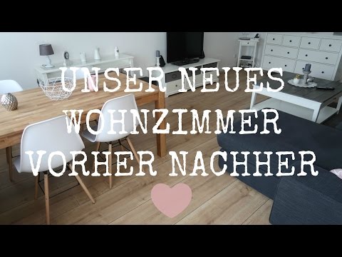 NEUES WOHNZIMMER | Vorher / Nachher | Renovieren statt UMZIEHEN