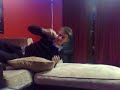 Drunk trying to do backflips