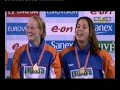 Staffetta premiazione 4x100sl do europei Eindhoven 18.03.0 Staffetta premiazione 4x100sl do europei Eindhoven 18.03.0
