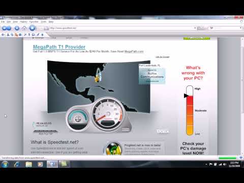 how to test dsl speed on at&t
