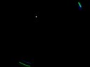 Room mate dancing with glow lights