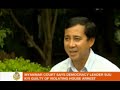 Aung San Suu Kyi has been sentenced to another 18 months house arrest after she was found guilty of violating Myanmar's security laws. Her supporters say the expected verdict is the military government's way of keeping the opposition leader out of general elections next year. Al Jazeera's Aela Callan reports.