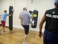 Kickboxing at Princeton Fitness with SMSGT Russell Kickboxing at Princeton Fitness with SMSGT Russell