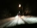 Schneefahrt durch Cottbus in der Nacht am 10.01.2010