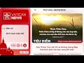 Radio thứ Sáu 06/03/2026 - Vatican News Tiếng Việt