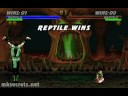 Ultimate Mortal Kombat 3 - Babality - Reptile
