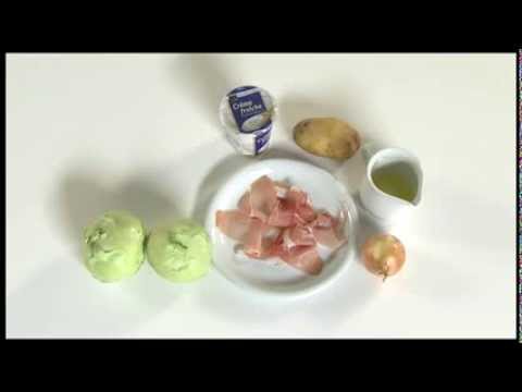 Rohschinken - Kochen mit GORILLA! Sandro Heimberg zeigt dir, wie du Kohlrabisuppe mit Rohschinken machen kannst (Teile 1-7). GORILLA für mehr Uga-Uga im Leben! www.gorilla.ch.