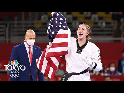 18-year-old becomes America's first women's taekwondo champion | Tokyo Olympics | NBC Sports