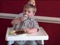 videos de Grant's first birthday