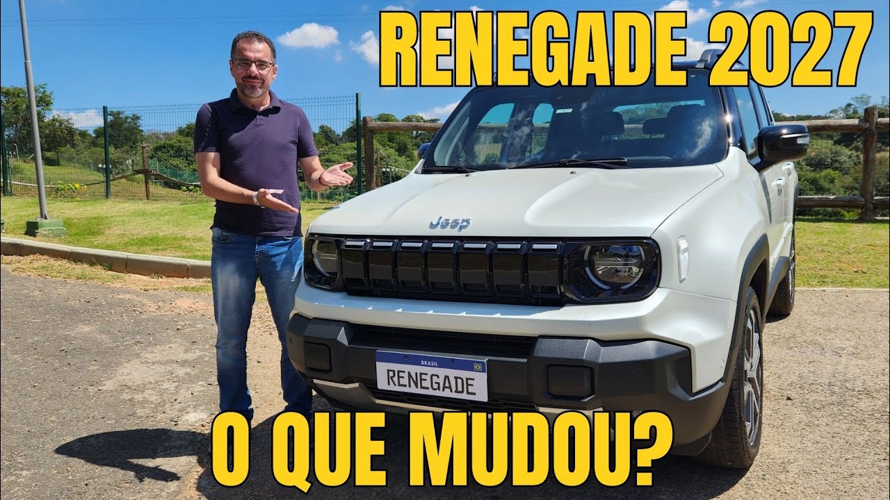 Jeep Renegade 2027 - O que mudou