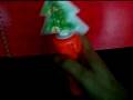 Music LED Flashlight Spin Christmas X'mas Tree