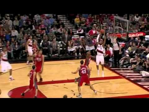 Camby to Aldridge against the Nets