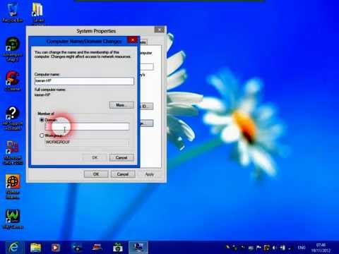 how to join windows 8 to domain