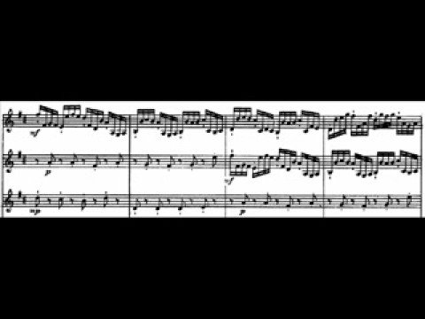 D Dur - Der berühmte Kanon von Pachelbel.