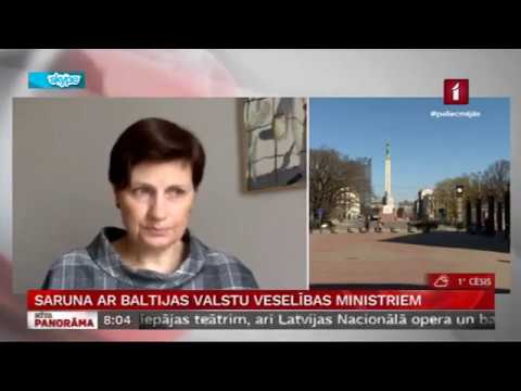 LTV "Rīta Panorāma" saruna ar veselības ministri Ilzi Viņķeli par COVID-19 aktualitātēm veselības nozarē
