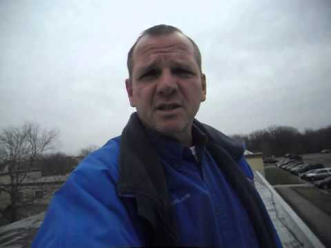 how to vent a flat roof
