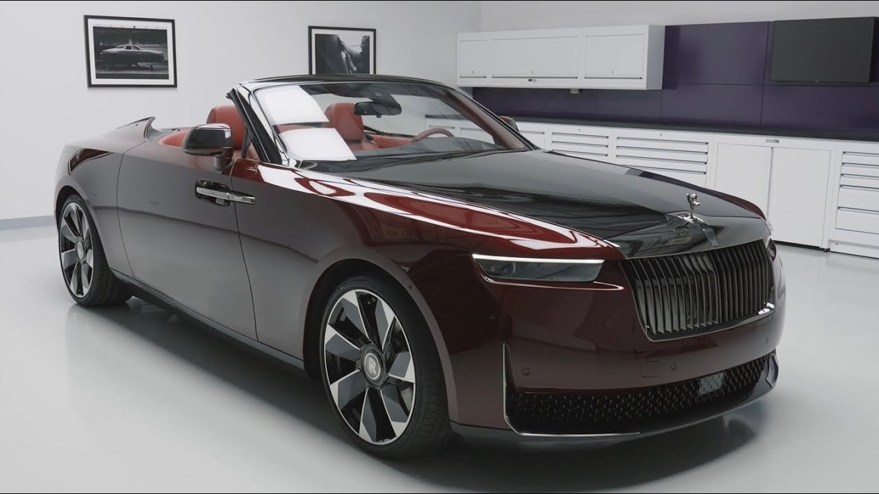 ROLLSROYCE LA ROSE NOIRE DROPTAIL beautiful exterior & interior