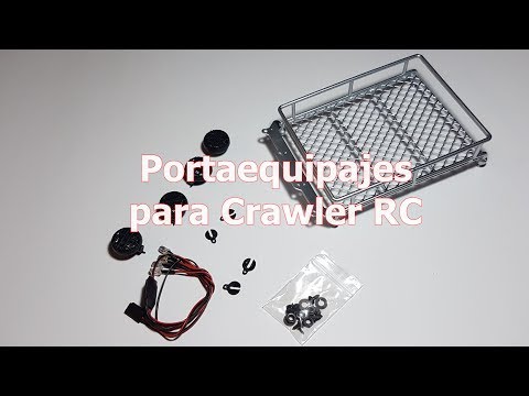 Unboxing & To Play - Portaequipajes para crawler. RGT Rock Cruiser 4WD RC 1:10