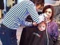 Arryn gets his head shaved!