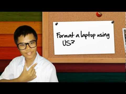 how to format an laptop