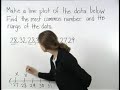 Access full lesson containing this video at: http://www.yourteacher.com/prealgebra/lineplot.php Students learn that a line plot is a graph that shows the shape of a data set by using x's above each value on a number line. Students also learn that a pictograph is a graph that shows data using picture symbols. Students are then asked to create line plots or pictographs using given data, and answer questions based on given line plots or pictographs.