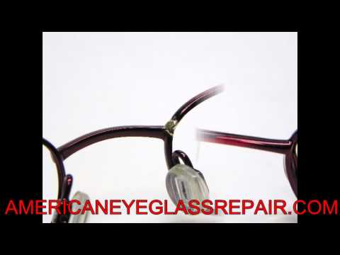 how to repair glasses bridge