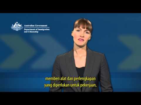 Your rights and obligations - Immigration facts for 457 visa holders - Indonesian