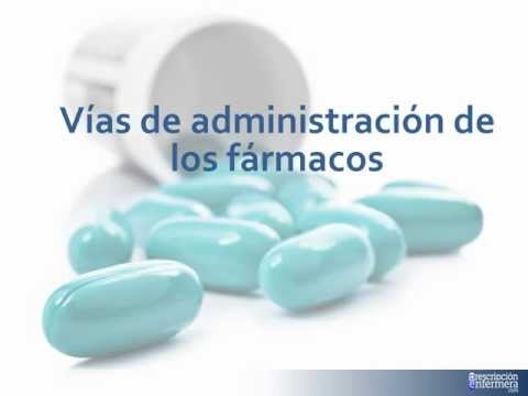 Tema 6. VÍAS DE ADMINISTRACIÓN DE FÁRMACOS.