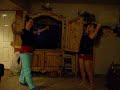 lexi andd ashley wrestling.... we were wayy too bored!