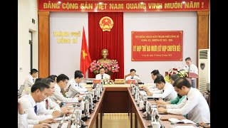 Kỳ họp thứ 20, HĐND thành phố Uông Bí khoá XX, nhiệm kỳ 2021-2026