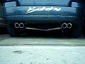 1 dodge caliber w/ straight pipe with tips