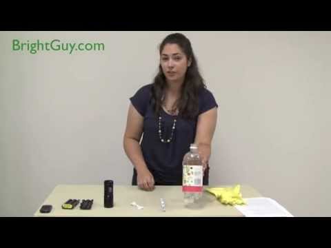 how to clean battery leak