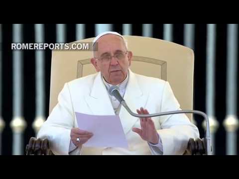 Francisco improvisa una meditación sobre la Semana Santa