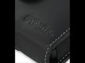 PDair Leather Case for Nokia N900 - Horizontal Pouch Type (Black)