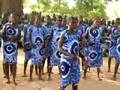 Njongon Schoolgirls Welcome Peace Corps Director