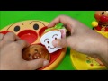 アンパンマン おもちゃアニメ まな板で野菜を切ろう❤バイキンマン フェイスランチ 皿 Toy Kids トイキッズ まな板