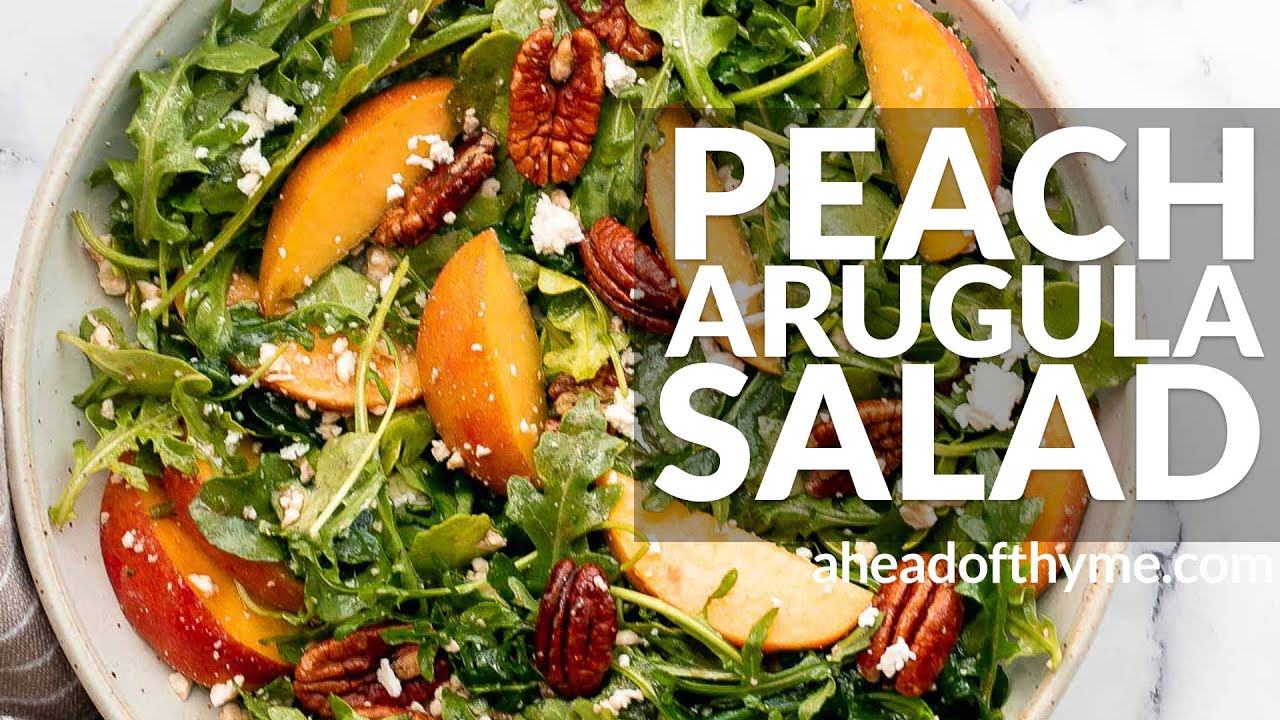 Peach Salad Recipe – Best Cooking recipes In the world