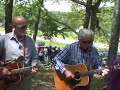 townsend, tn bluegrass jam, 5-2-08.  only know the name of one musician, johnny postell, gray shirt, on guitar, to 