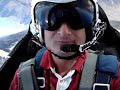 Flying through Austrian Alps in a Fighter Jet