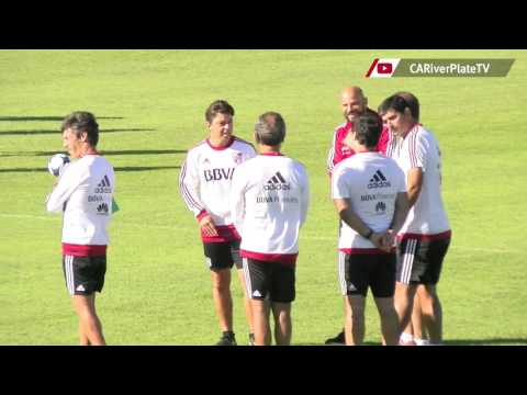 Entrenamiento en River Camp (07/04)