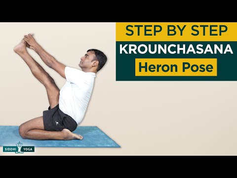 Krounchasana (Heron Pose)