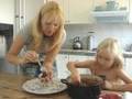 Sugar, dairy and wheat free chocolate cornflake cakes