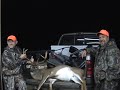 Family hunt..James,Brent,Butch and Mark..James gets his trophy deer for the year......