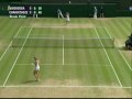 2008 Wimbledon 4th round:N.Vaidisova-A.Chakvetadze Highlights