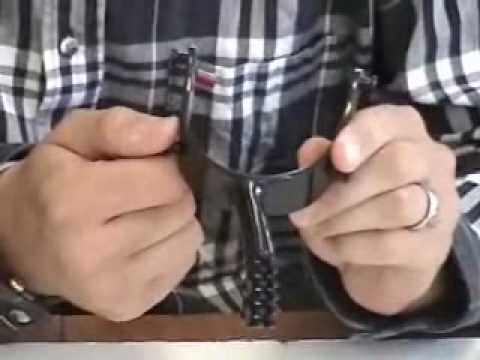 how to attach english spurs to boots