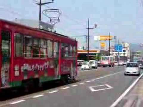 ラッピング電車エジソン生命＆すいかの力